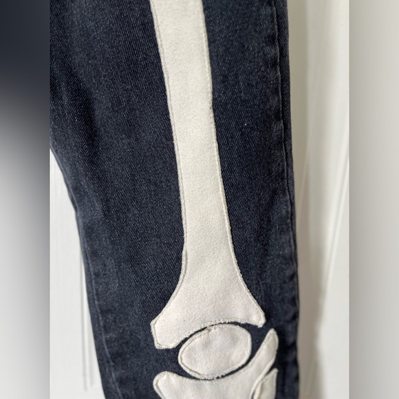 MNML D184 SKELETON STRAIGHT DENIM - Picture 9 of 13